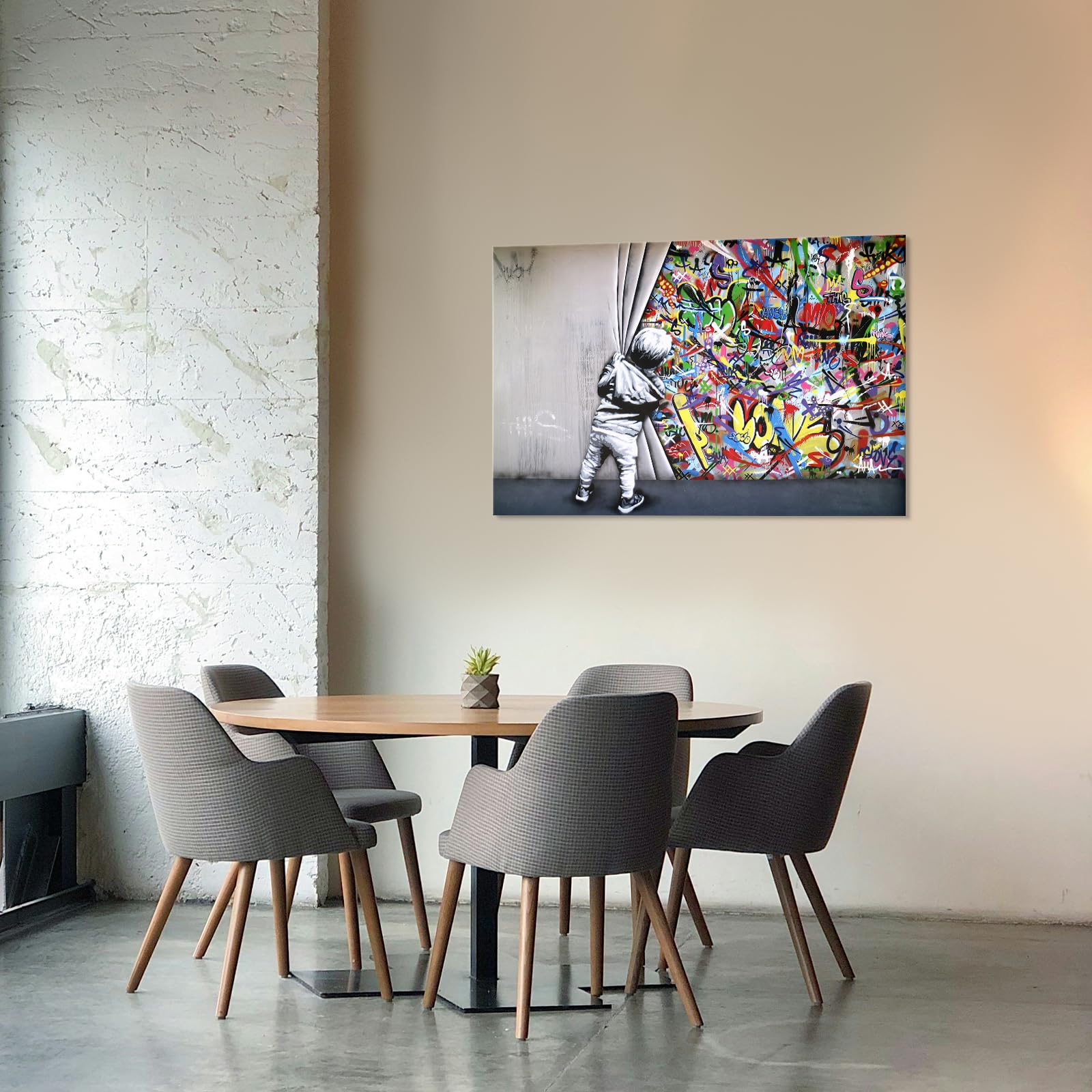 Amazon｜グラフィティ ウォールアート カラフル ウォールアート ポップ